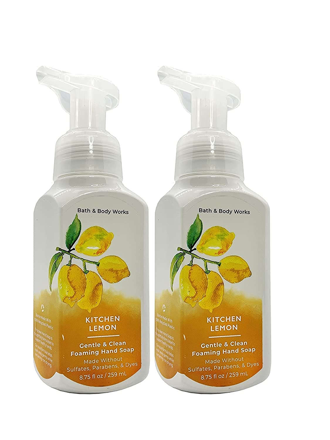 Bath and Body Works FRESH AND BRIGHT Hand Soaps - Set of 5 Gentle Foaming Soaps