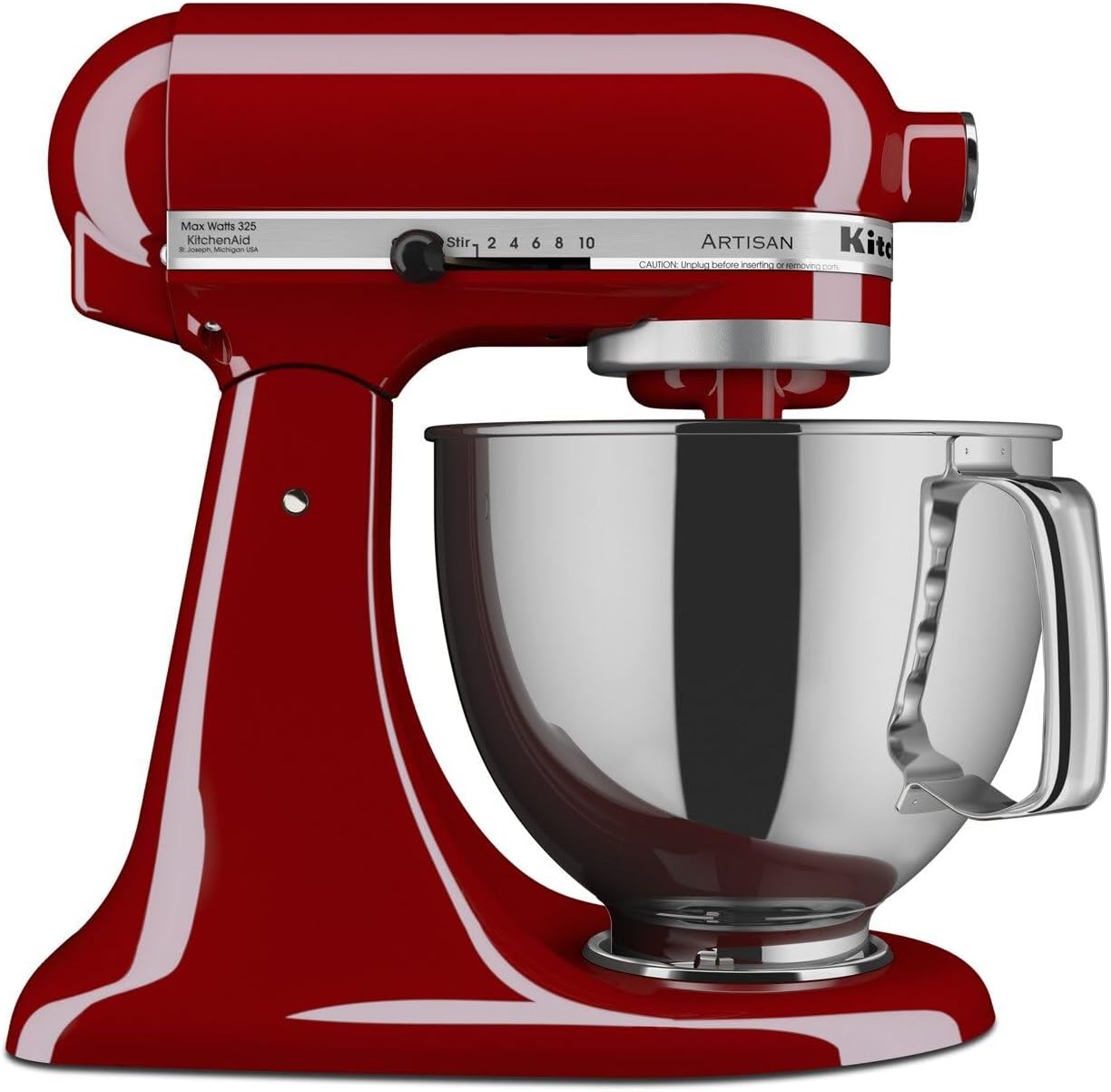 KitchenAid Artisan Series 5 Quart Tilt Head Stand Mixer with Pouring Shield KSM150PS, Removable bowl, Aqua Sky