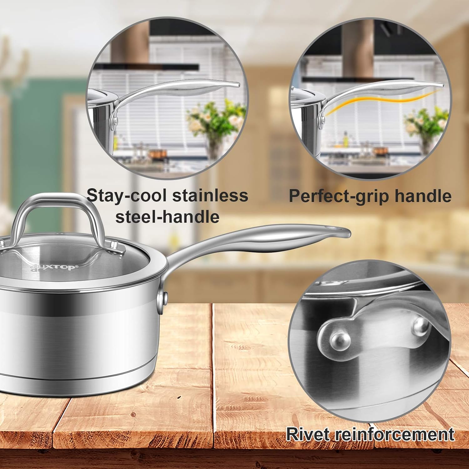Duxtop Portable Induction Cooktop, Countertop Burner Induction Hot Plate with LCD Sensor Touch 1800 Watts, Silver 9600LS/BT-200DZ