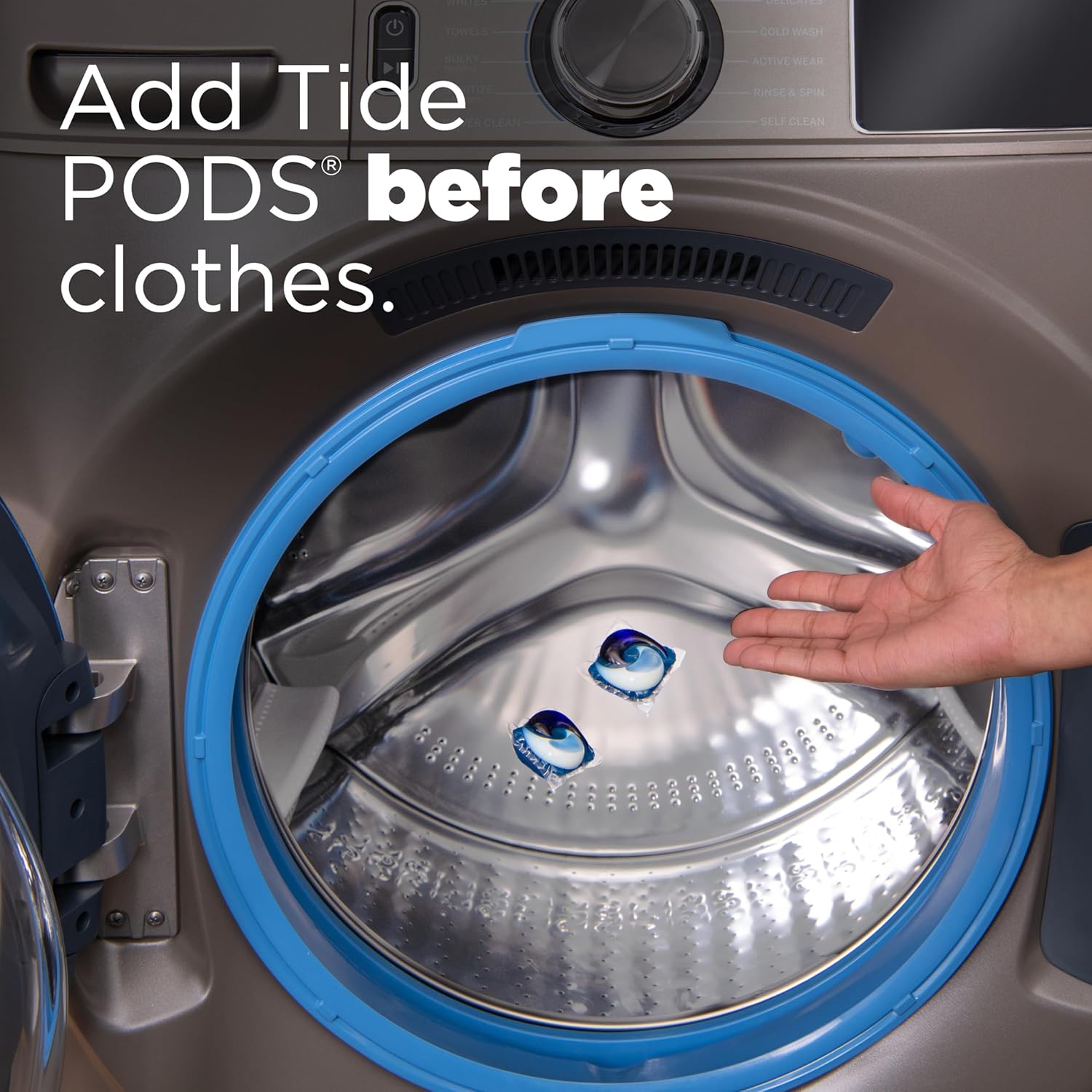 Tide PODS Laundry Detergent Pacs, Original Scent, 112 Count, Powerful 3-in-1 Clean in one Step, HE Compatible