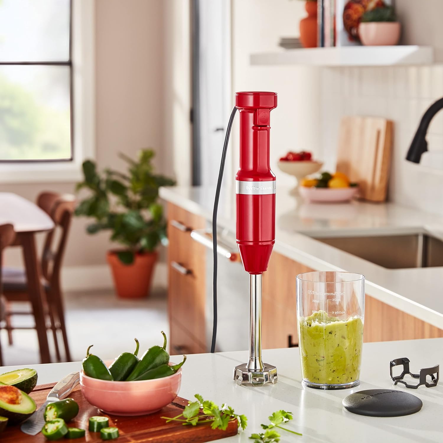 KitchenAid Variable Speed Corded Hand Blender KHBV53, Matte Black