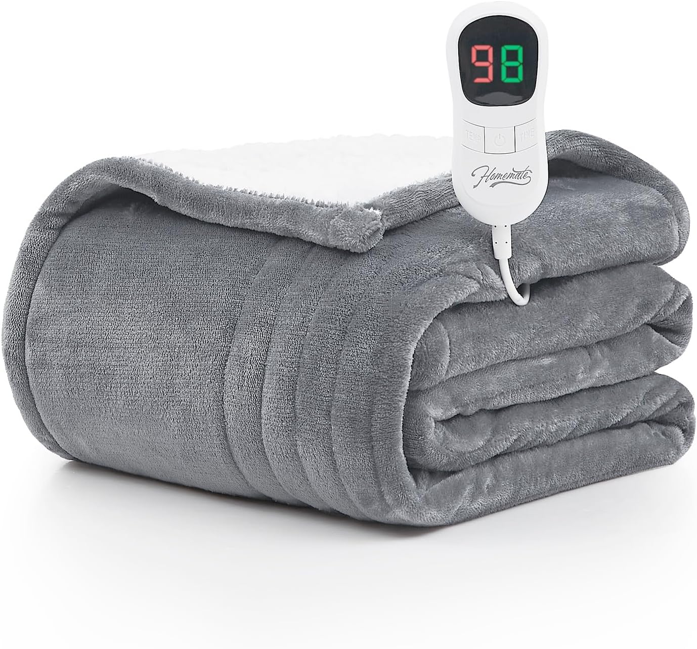 Homemate Heated Blanket Electric Throw - 50