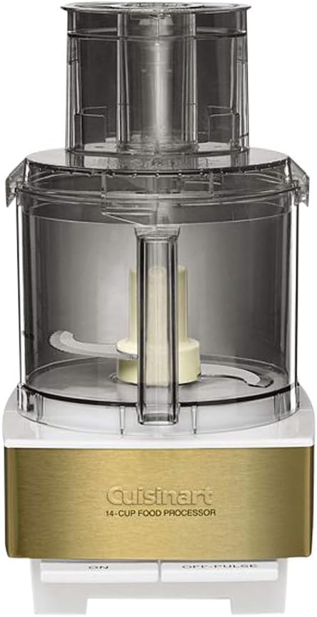 Cuisinart Food Processor 14-Cup Vegetable Chopper for Mincing, Dicing, Shredding, Puree & Kneading Dough, Stainless Steel, DFP-14BCNY