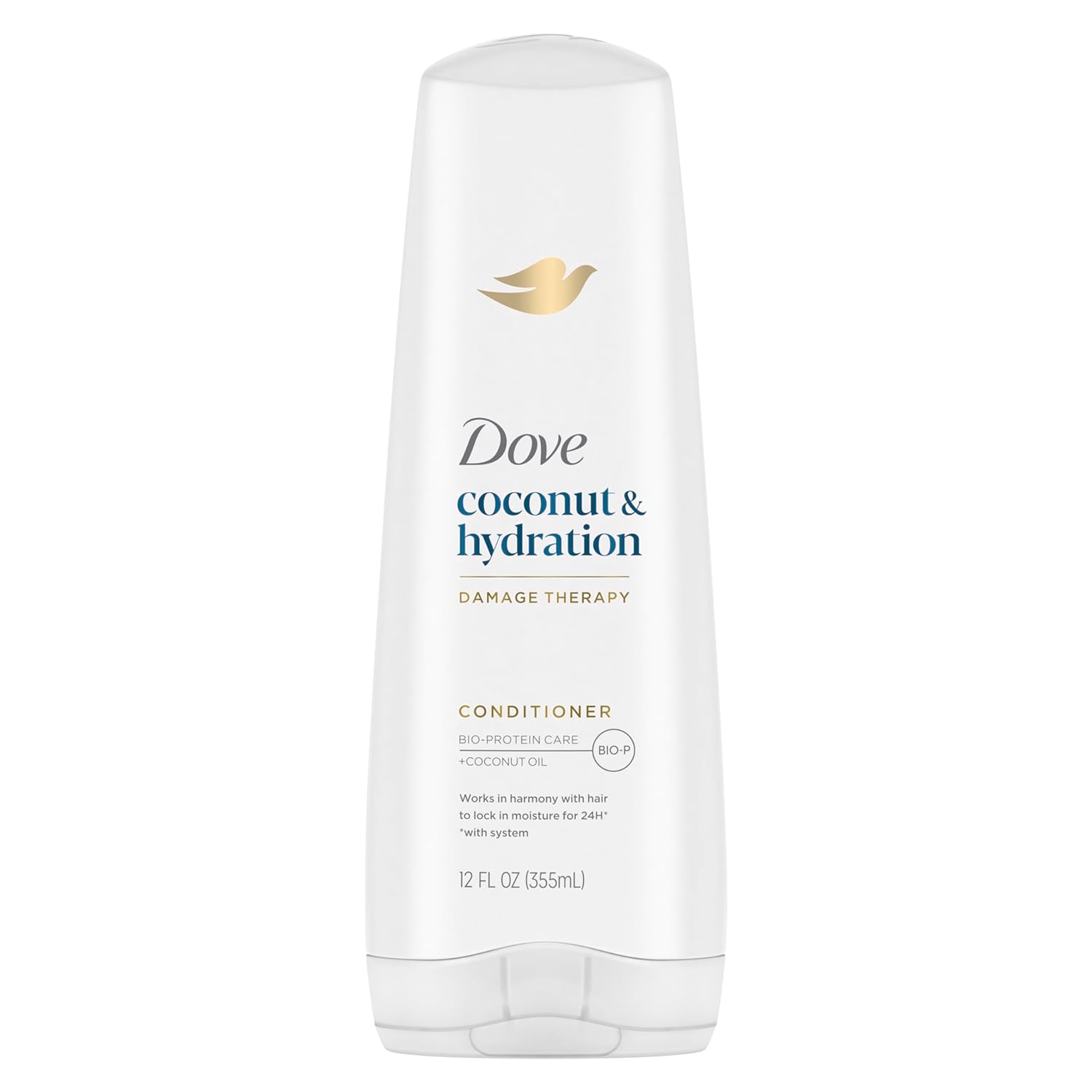 Dove Ultra Care Coconut & Hydration Conditioner for Dry Hair with Jojoba and Sweet Almond Oils, 25.4 oz
