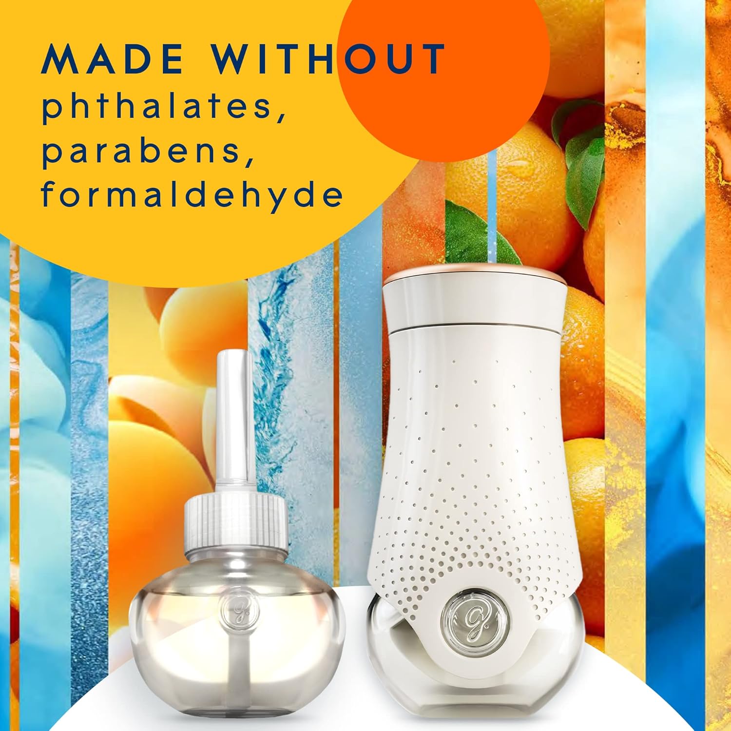 Glade PlugIns Air Freshener Starter Kit, Scented and Essential Oils for Home and Bathroom, Clean Linen, 4.02 Fl Oz, 2 Warmers and 6 Refills