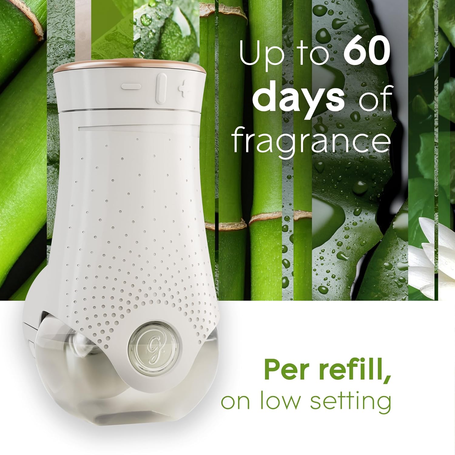 Glade PlugIns Air Freshener Starter Kit, Scented and Essential Oils for Home and Bathroom, Clean Linen, 4.02 Fl Oz, 2 Warmers and 6 Refills