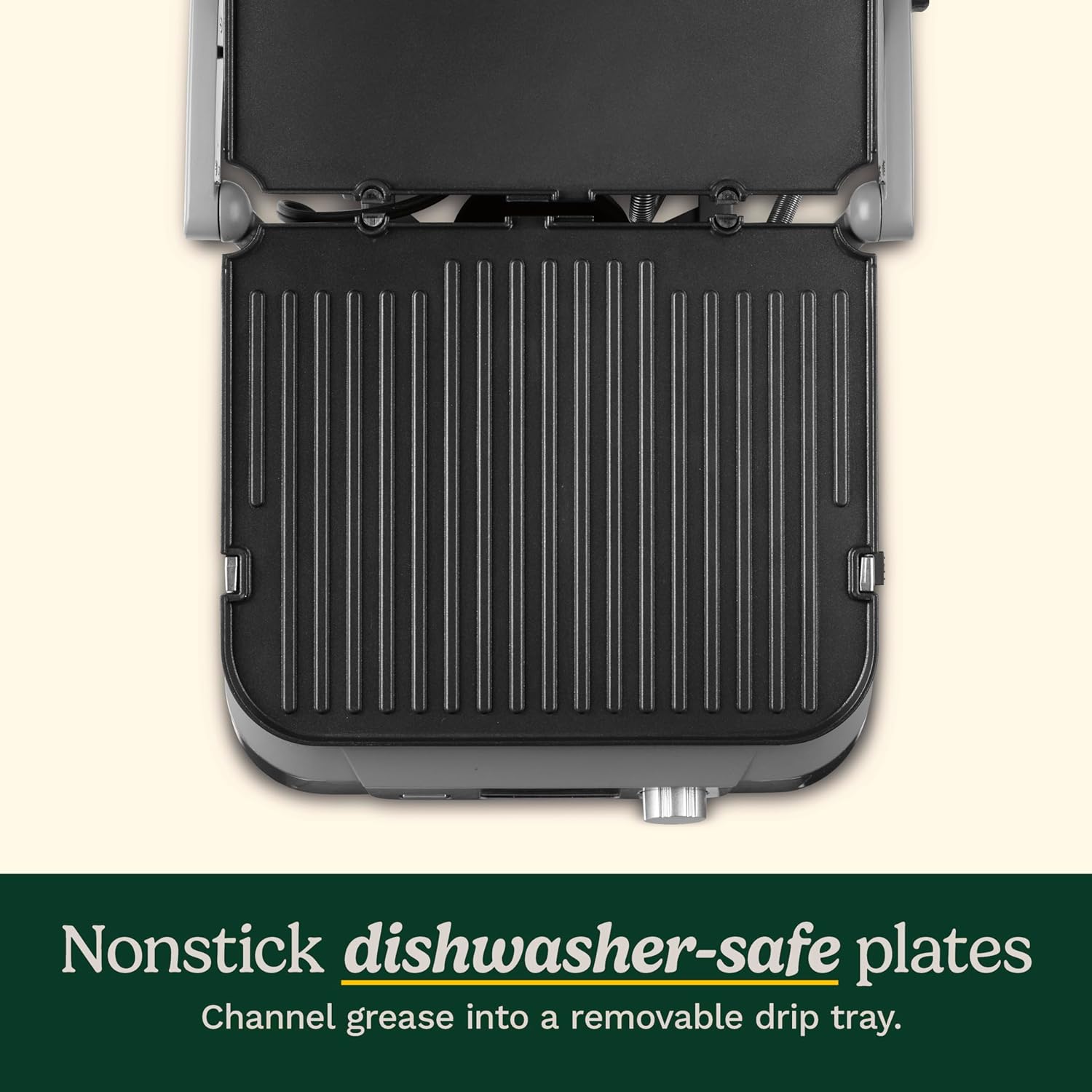 Cuisinart Panini Press, Stainless Steel Griddler, Sandwich Maker & More, 5-IN-1, GR-4NP1
