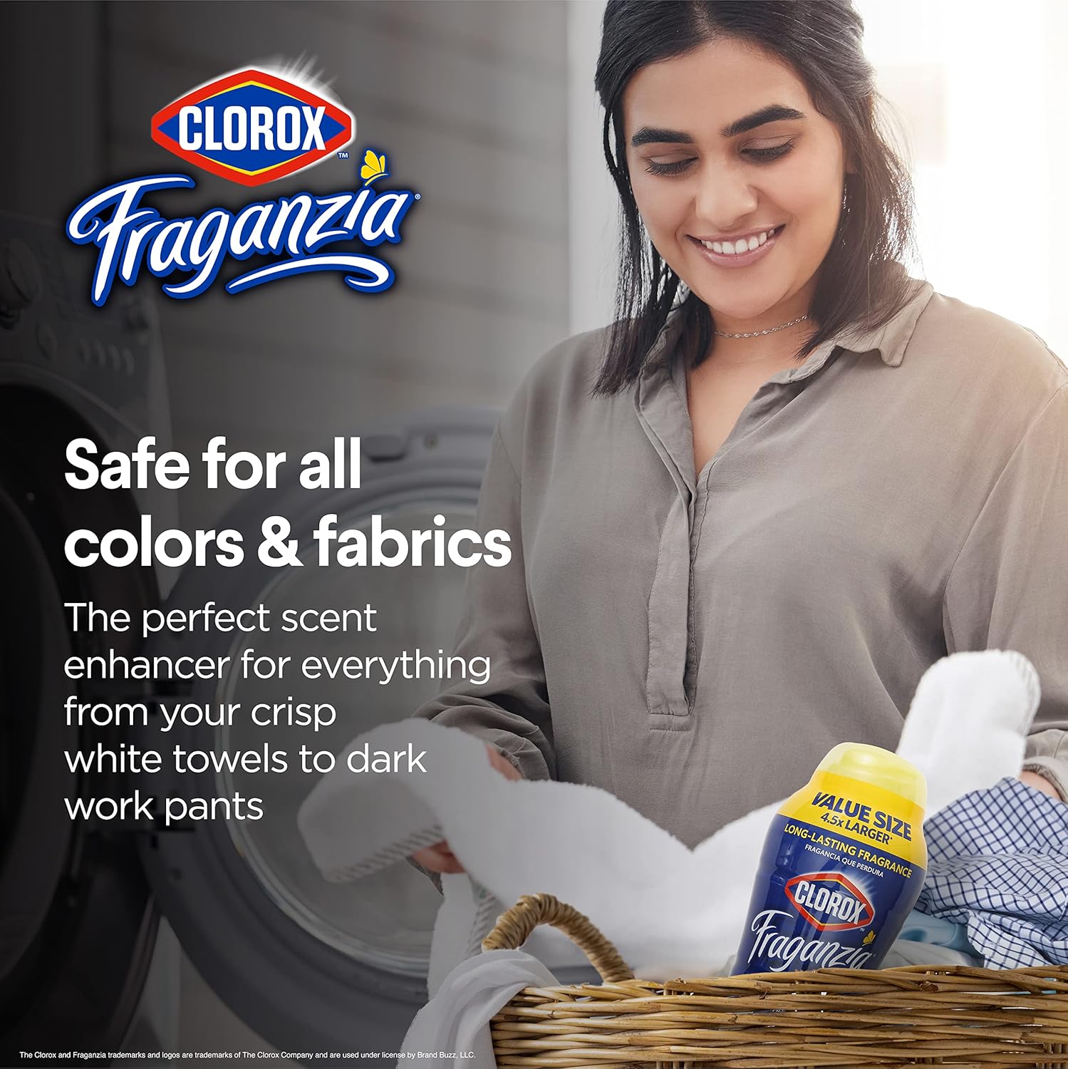 Clorox Fraganzia In-Wash Scent Booster Crystals in Ocean Scent, 18 Oz Twin Pack | Laundry Scent Booster Crystals | In-wash Scent Booster for Fresh Laundry in Ocean Scent 18 Ounce Twin Pack, 36oz
