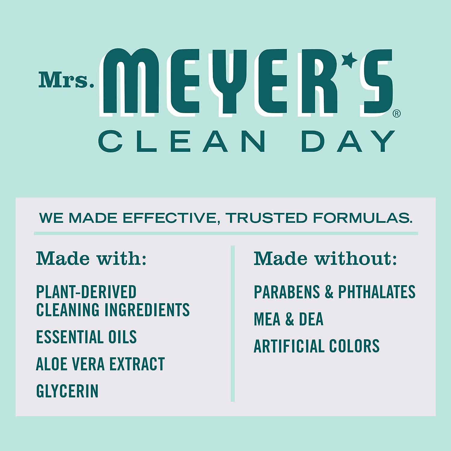 Mrs. Meyer's Liquid Dish Soap, Biodegradable Formula, Lemon Verbena, 16 Fl. Oz - Pack Of 3