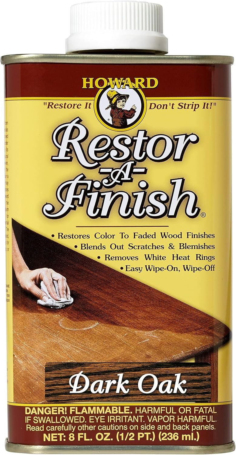 HOWARD RF8 Products Restor-A-Finish, 8 oz, Cherry, 8 Fluid Ounces