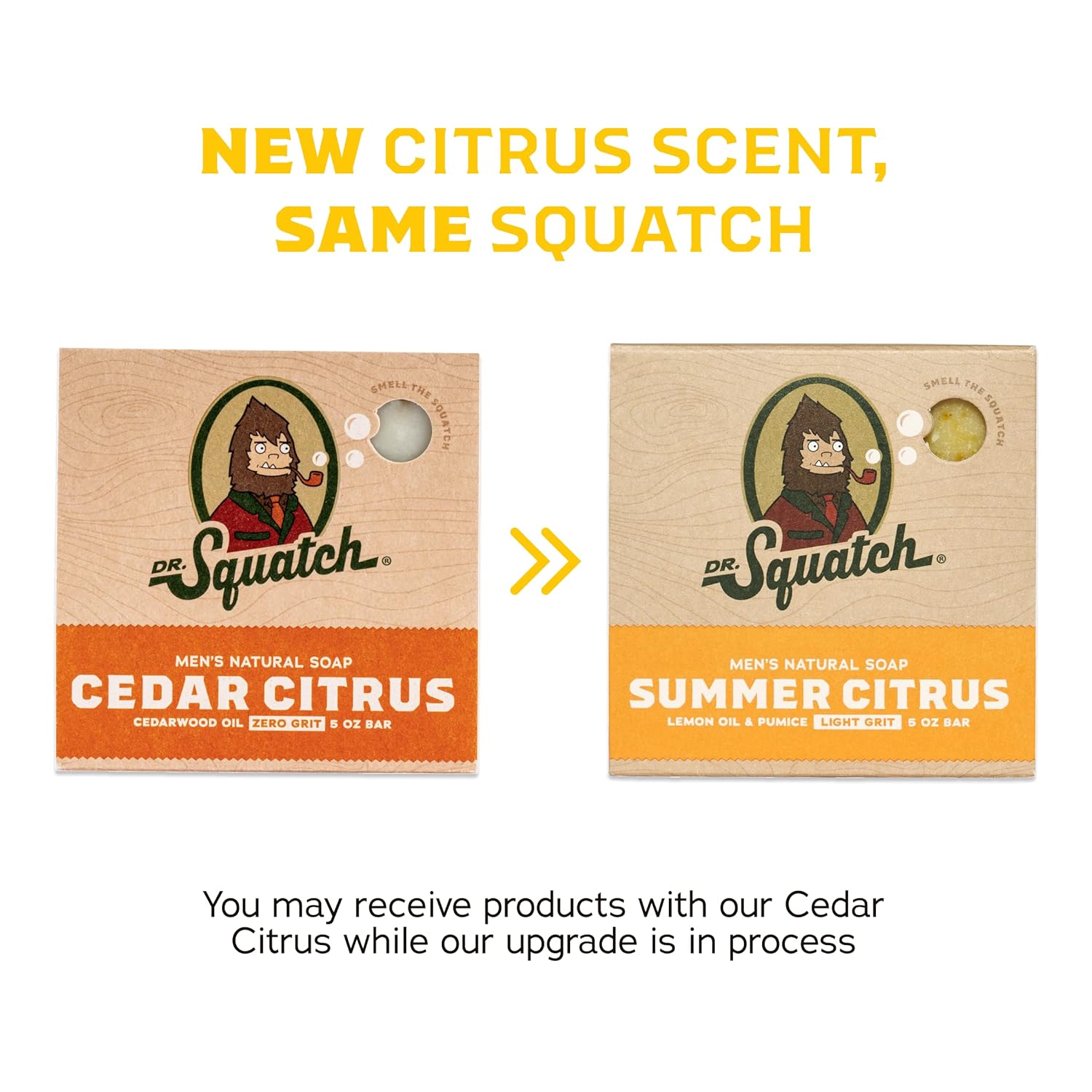 Dr. Squatch All Natural Bar Soap for Men, 5 Bar Variety Pack - Men's Natural Bar Soap - Rainforest Rapids, Coconut Castaway, Fresh Falls, Summer Citrus, and Eucalyptus Greek Yogurt - Soap Gift