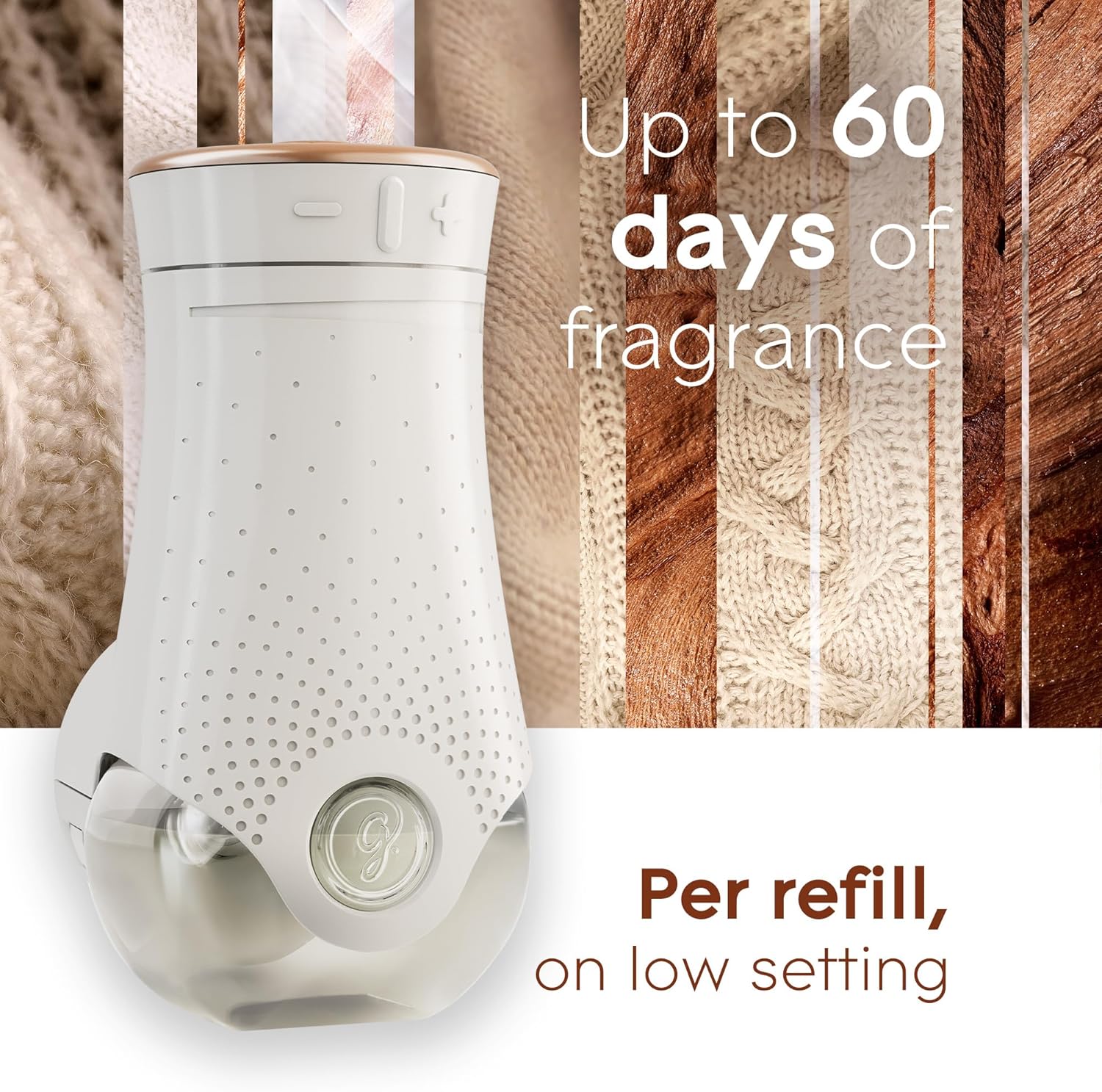 Glade PlugIns Air Freshener Starter Kit, Scented and Essential Oils for Home and Bathroom, Clean Linen, 4.02 Fl Oz, 2 Warmers and 6 Refills