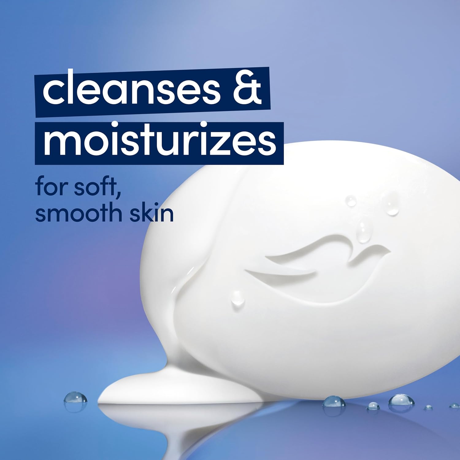 Dove Beauty Bar Gentle Skin Cleanser Moisturizing for Gentle Soft Skin Care Original Made With 1/4 Moisturizing Cream 3.75 oz, 14 Bars