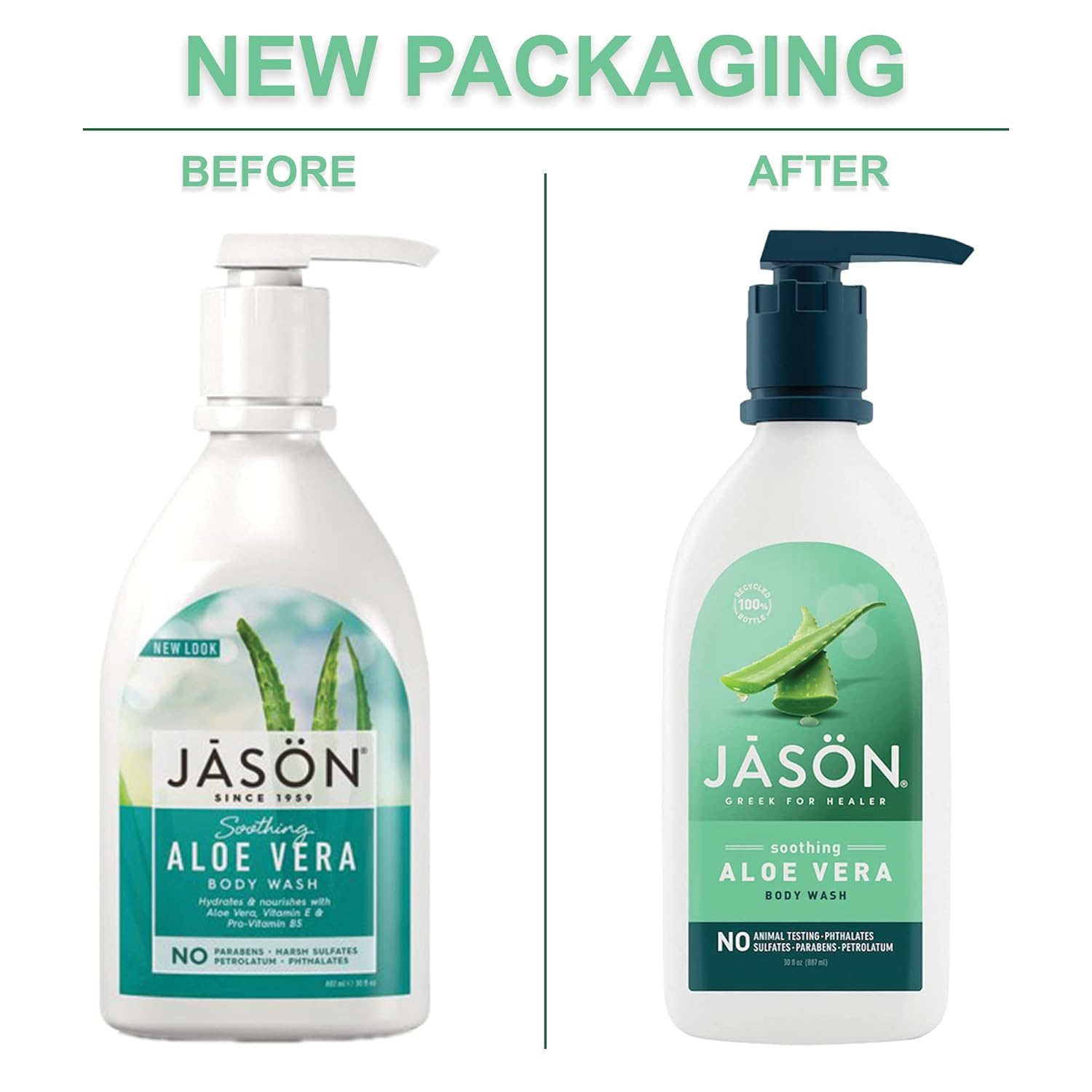JASON Lavender Calming Body Wash, For a Gentle Feeling Clean, 30 Fluid Ounces