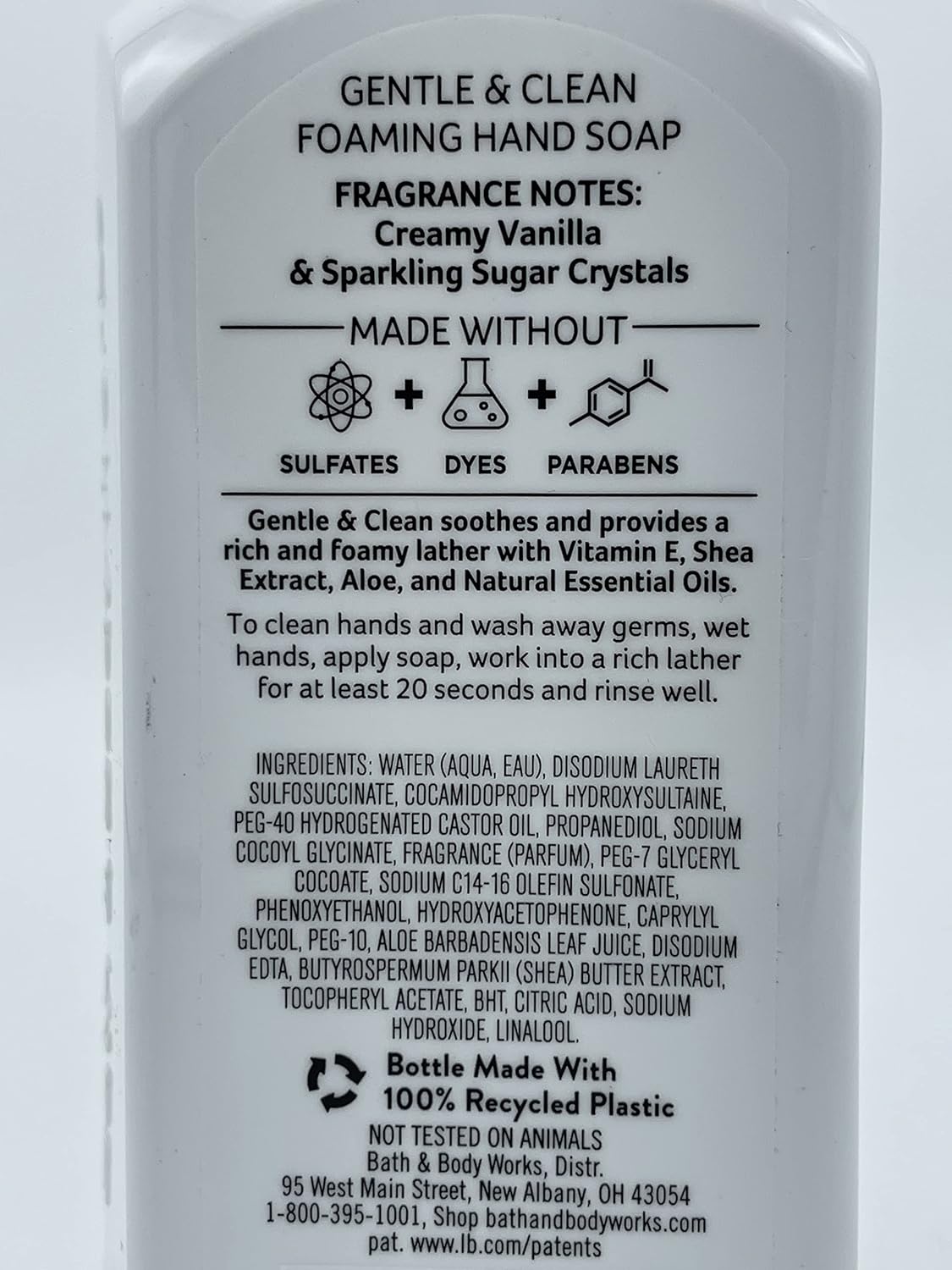 Bath and Body Works FRESH AND BRIGHT Hand Soaps - Set of 5 Gentle Foaming Soaps