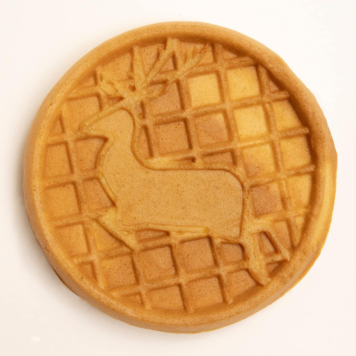 Nostalgia MyMini Cars and Trucks Shape Electric Waffle Maker, 5-Inch Non-Stick Griddle for Waffles, Hash Browns, Eggs, and More, Yellow