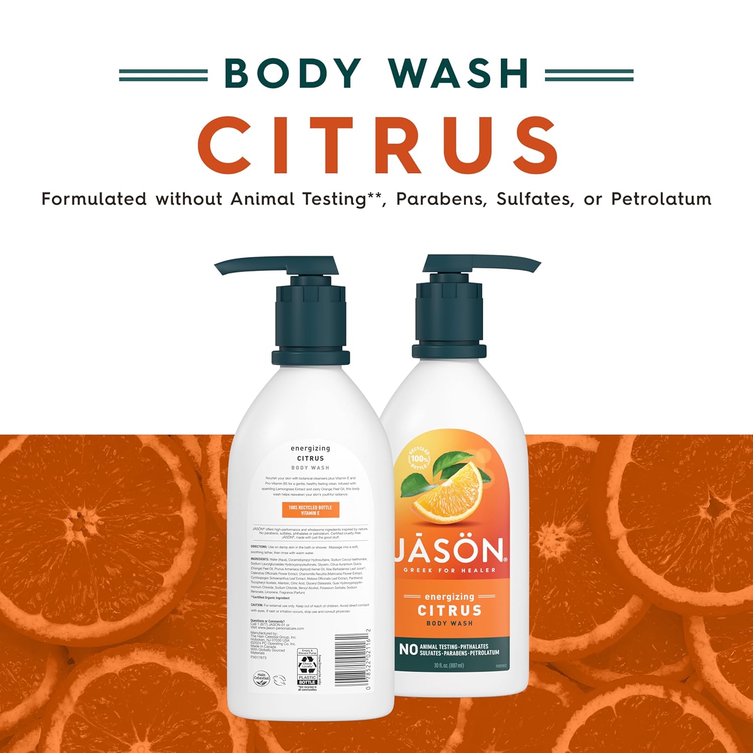 JASON Lavender Calming Body Wash, For a Gentle Feeling Clean, 30 Fluid Ounces