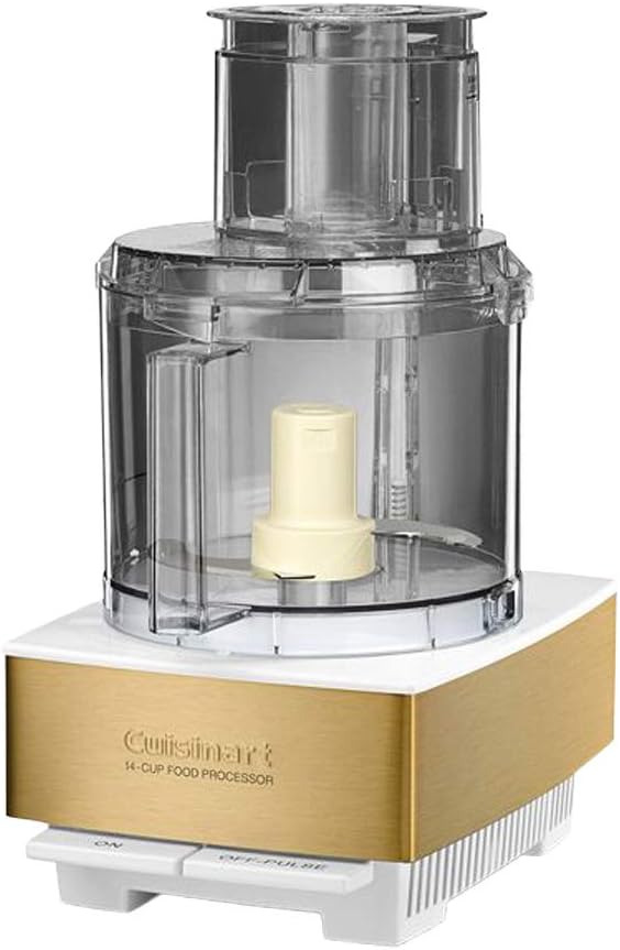 Cuisinart Food Processor 14-Cup Vegetable Chopper for Mincing, Dicing, Shredding, Puree & Kneading Dough, Stainless Steel, DFP-14BCNY