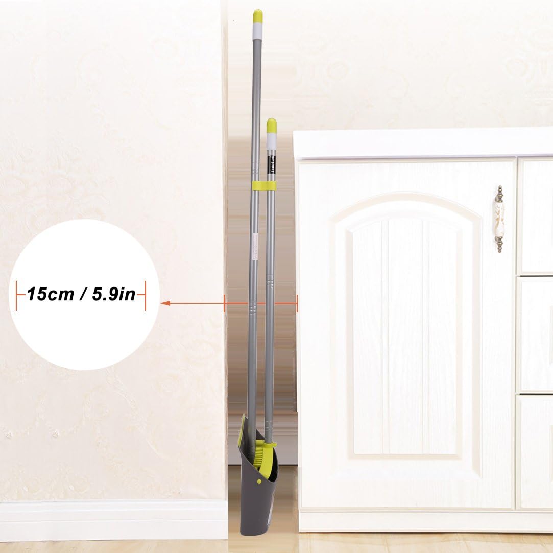 TreeLen Broom and Dustpan Set with 52
