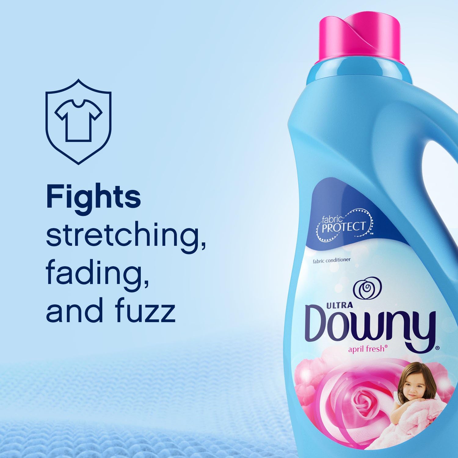 Downy Ultra Laundry Fabric Softener Liquid, April Fresh Scent, 168 Total Loads (Pack of 3)