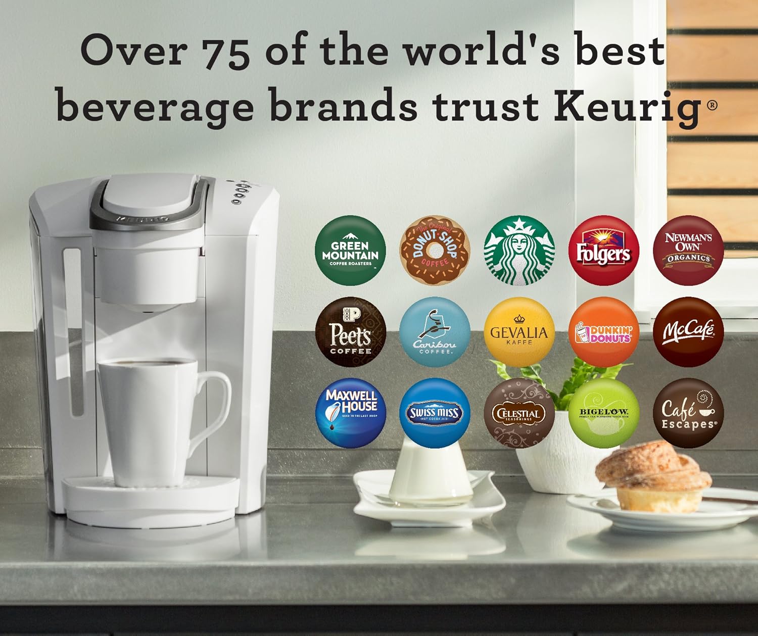 Keurig K-Select Single-Serve K-Cup Pod Coffee Maker, Matte Black