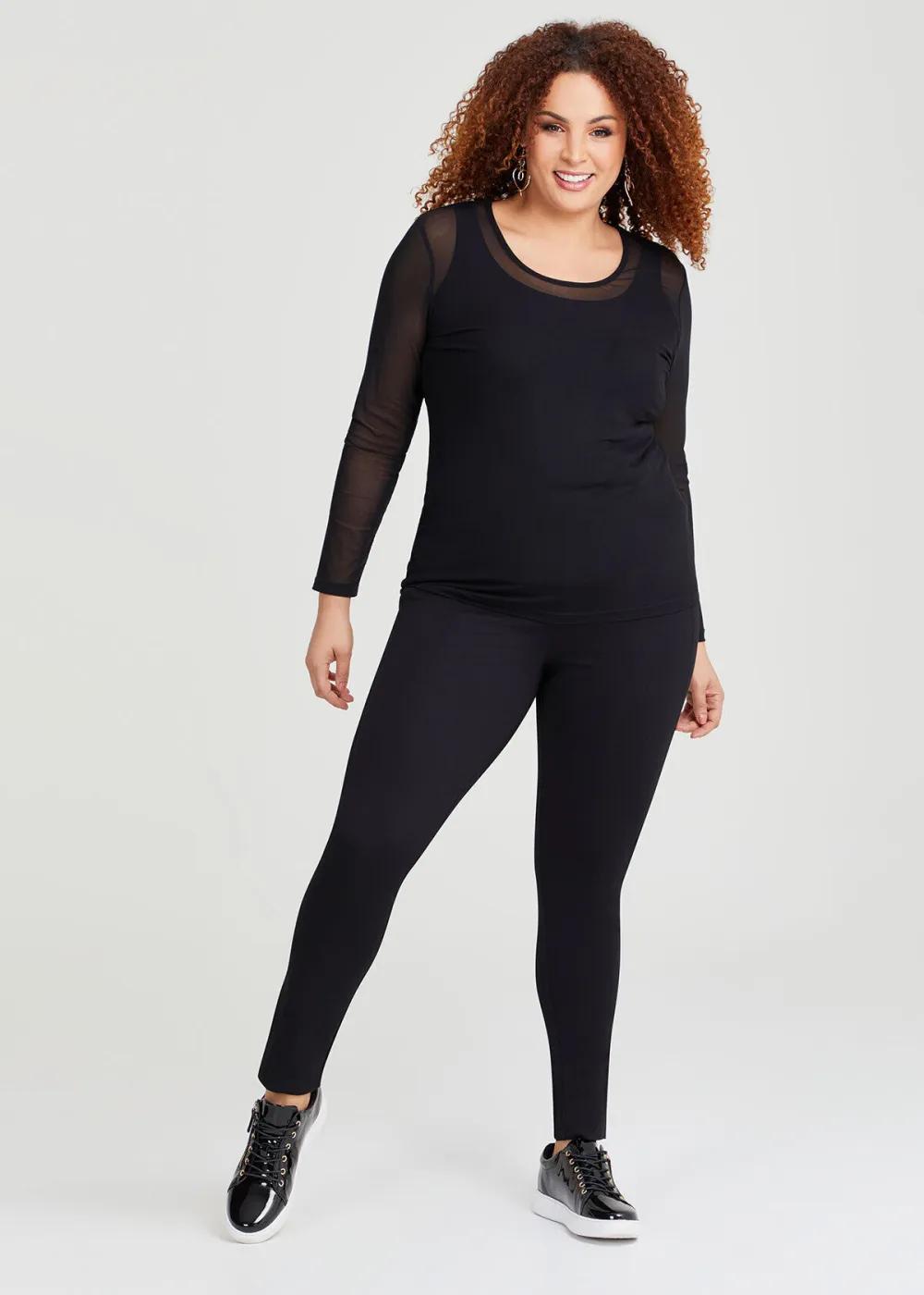 Fine Mesh Body Top