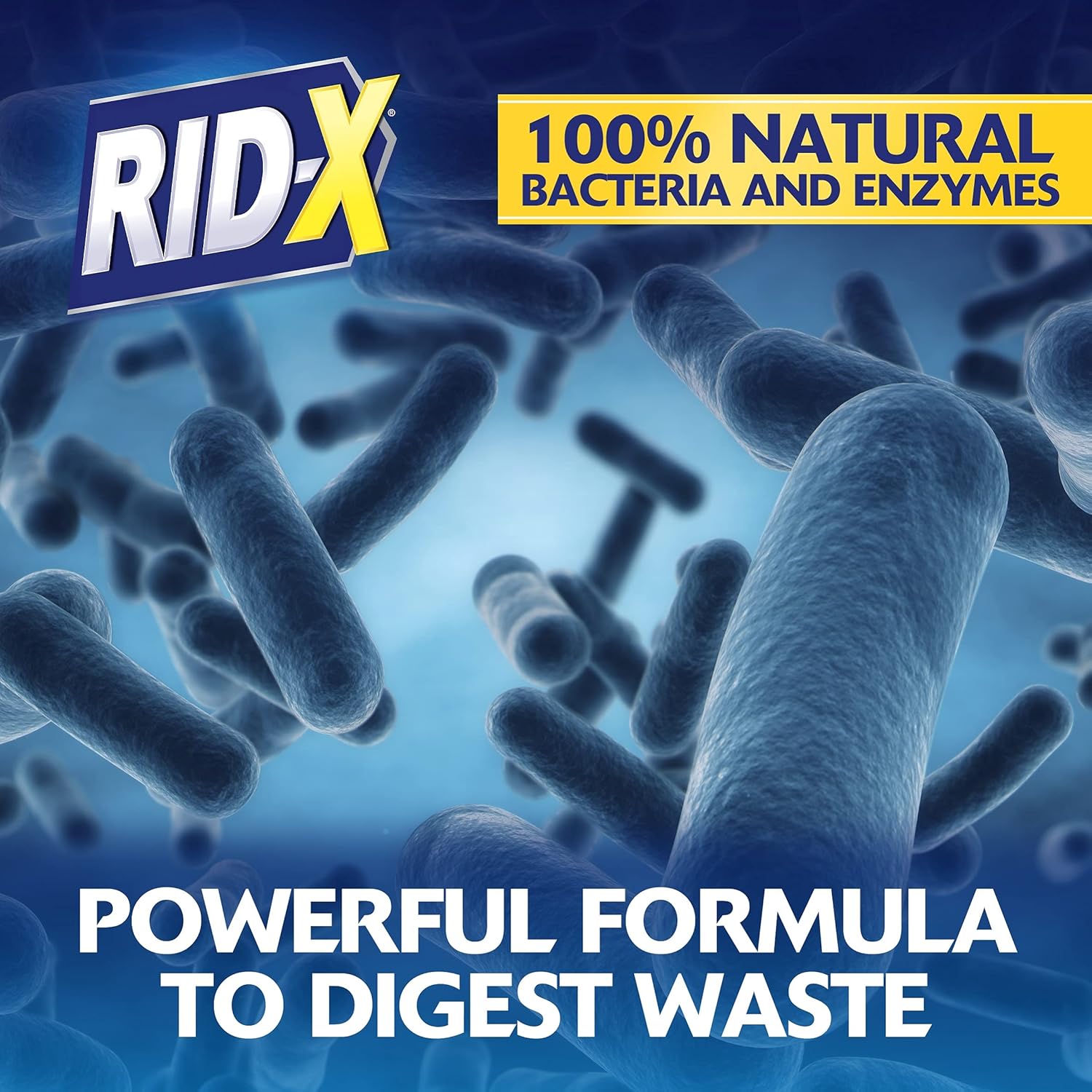 Rid-X Septic System Treatment, Septic Tank Treatment, 3-Monthly Supply Dual Action Septi-Pacs - 3.2 oz