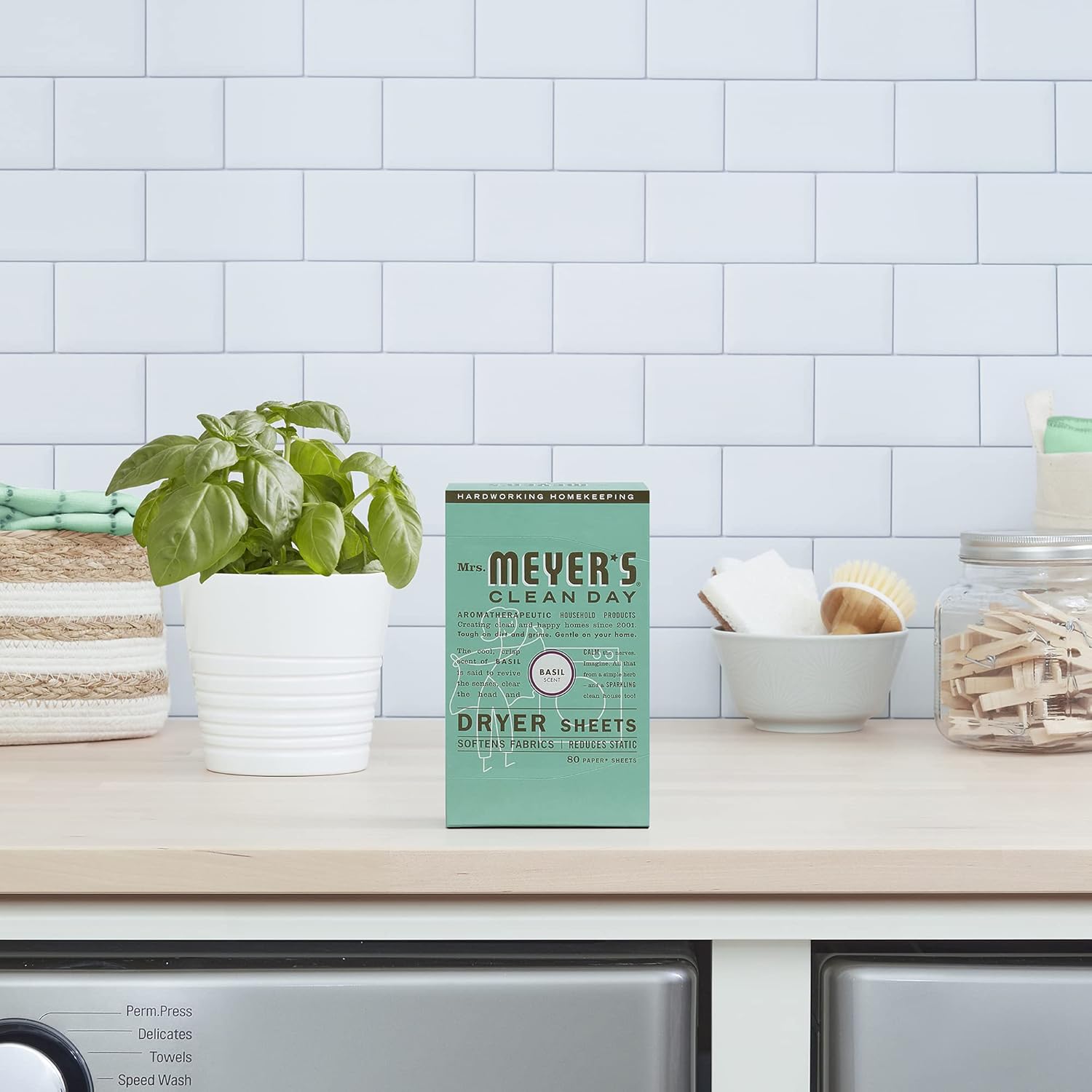 MRS. MEYER'S CLEAN DAY Dryer Sheets, Lavender, 80 ct