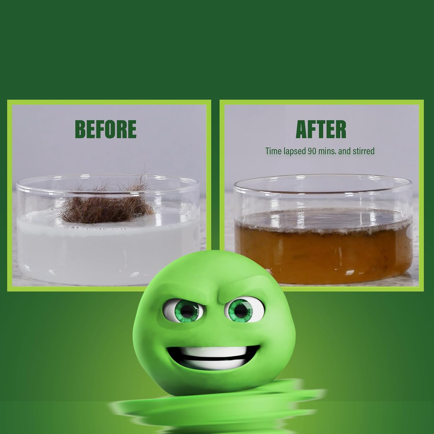 Green Gobbler Drain Clog Remover & Drain Cleaner Powder | 20+ Treatments | Drain Maintenance Breaks Down Grease, Paper, Fat & Oil | Septic Safe