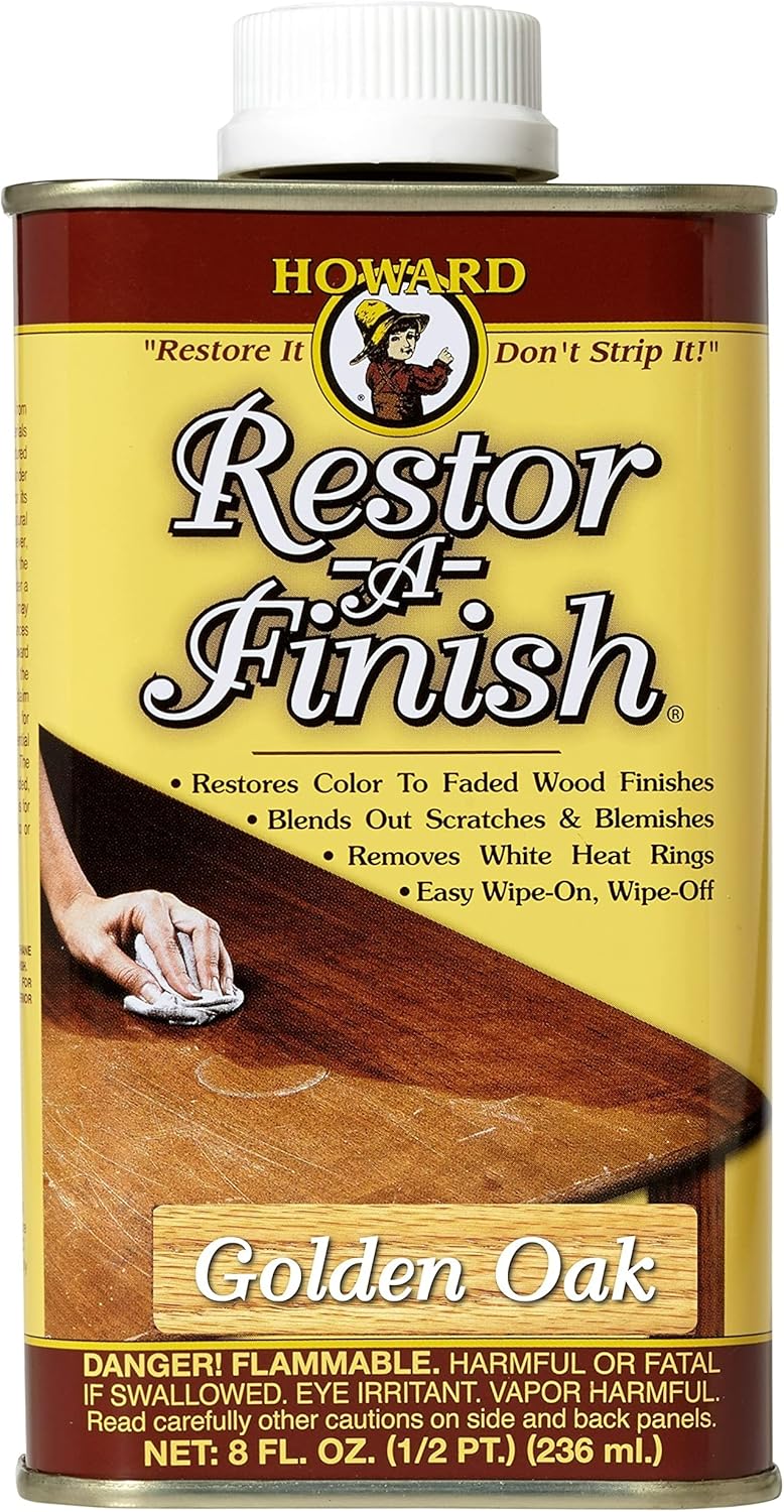 HOWARD RF8 Products Restor-A-Finish, 8 oz, Cherry, 8 Fluid Ounces