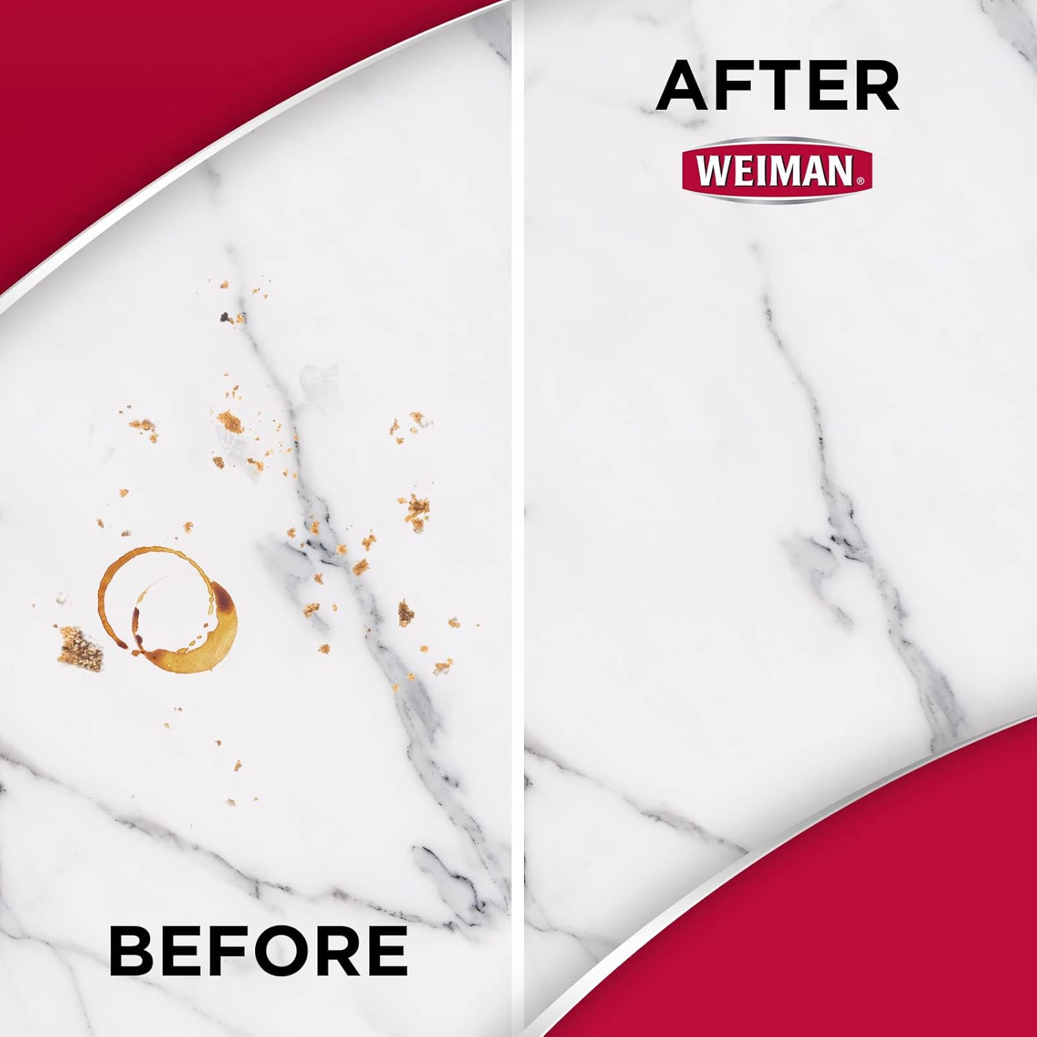 Weiman Quartz Countertop Cleaner and Polish (2 Pack w/Micro Towel) Clean and Shine Your Quartz Countertops Islands and Stone Surfaces with Ultra Violet Protection