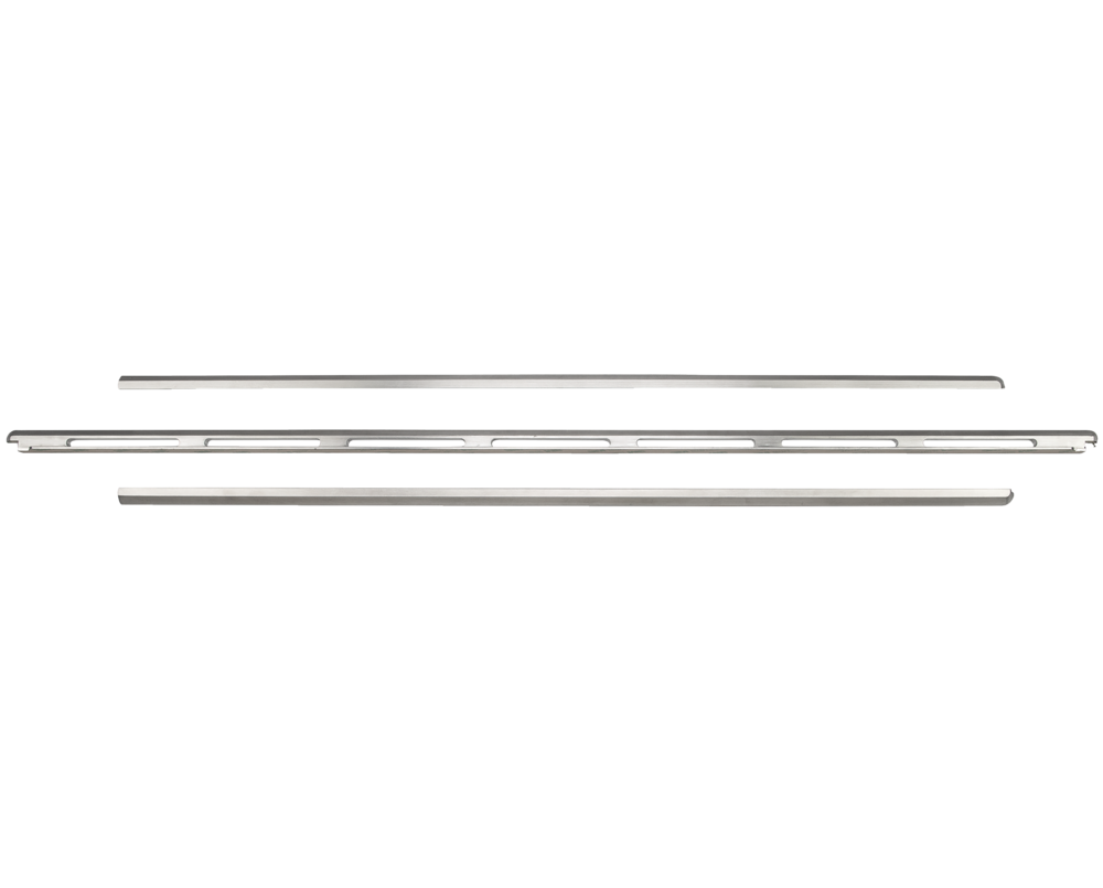 Front Control Electric and Induction Range Stainless Steel 3-Piece Trim Kit