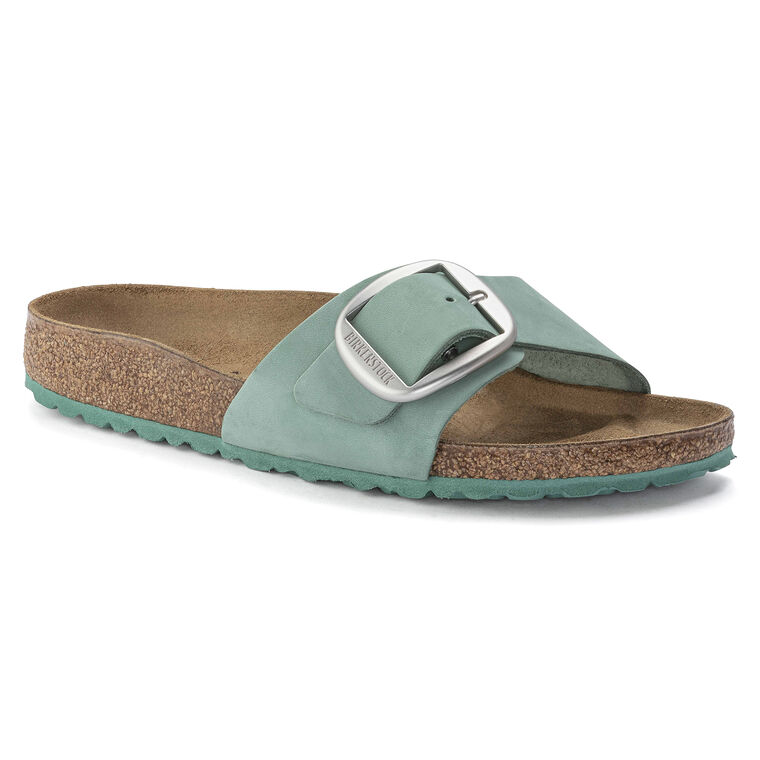 Madrid Big Buckle Nubuck Leather