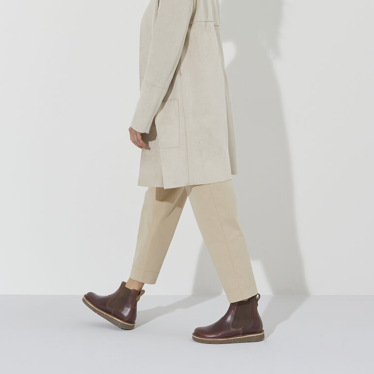 Birmingham Slip On Women Oiled Leather