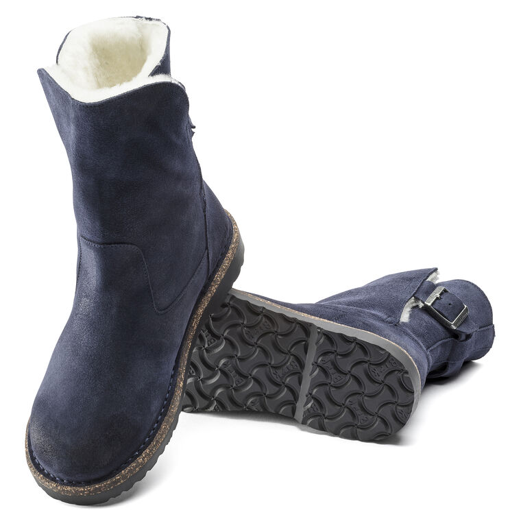 Uppsala Shearling Suede Leather