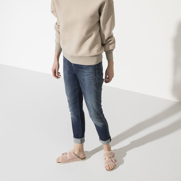 Arizona Shearling Suede Leather
