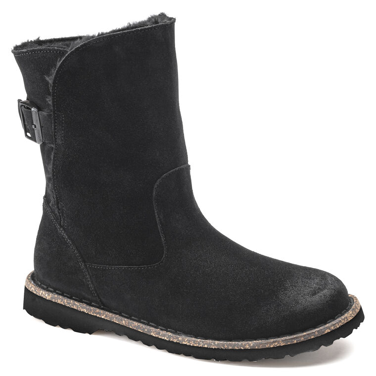 Uppsala Shearling Suede Leather