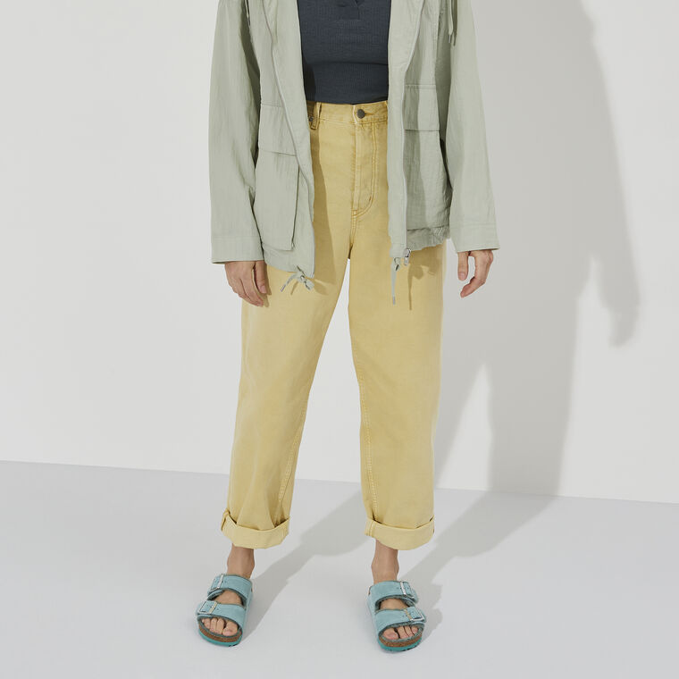 Arizona Shearling Suede Leather