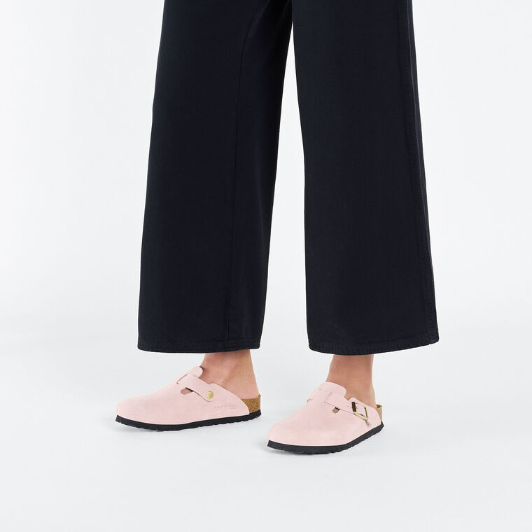 Boston Soft Footbed Suede Leather