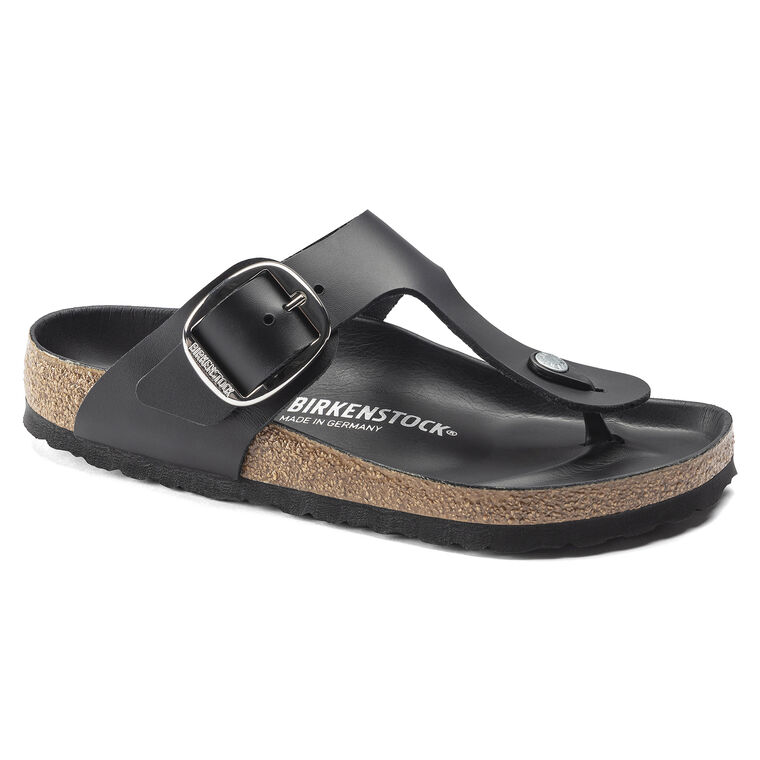 Gizeh Big Buckle Oiled Nubuck Leather