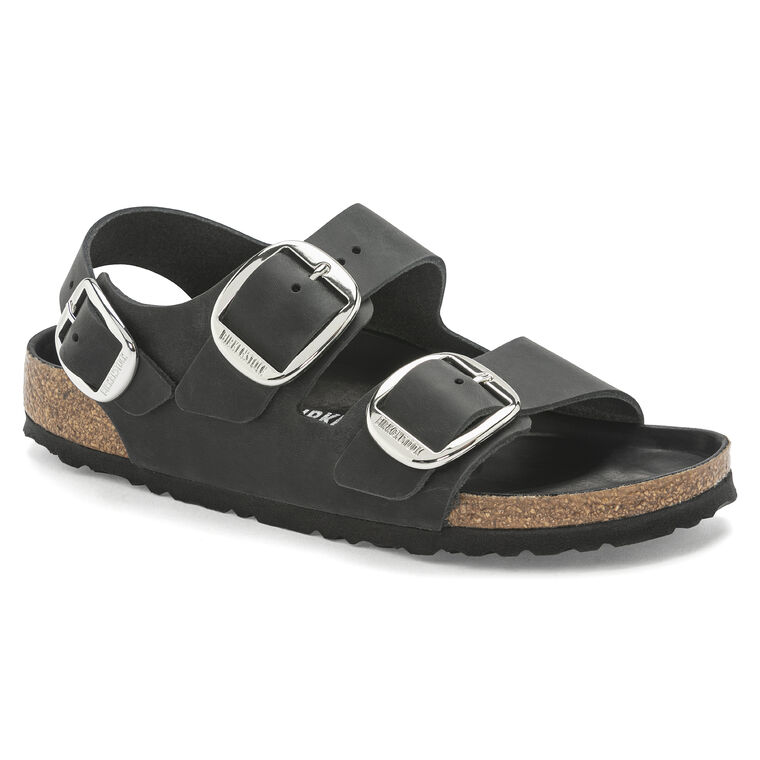 Milano Big Buckle Oiled Leather