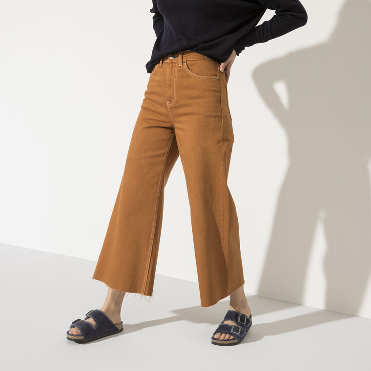 Arizona Shearling Suede Leather