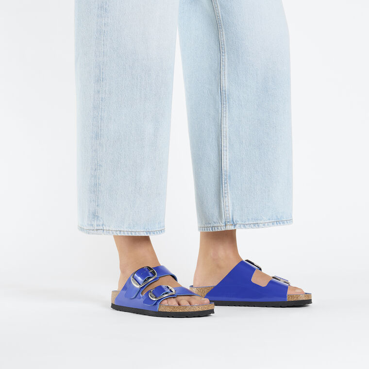 Arizona Big Buckle Natural Leather Patent