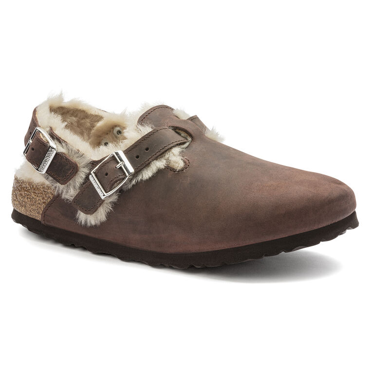 Tokio Shearling Oiled Leather