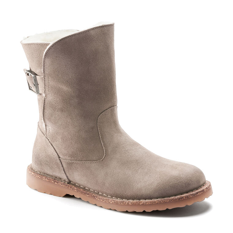 Uppsala Shearling Suede Leather