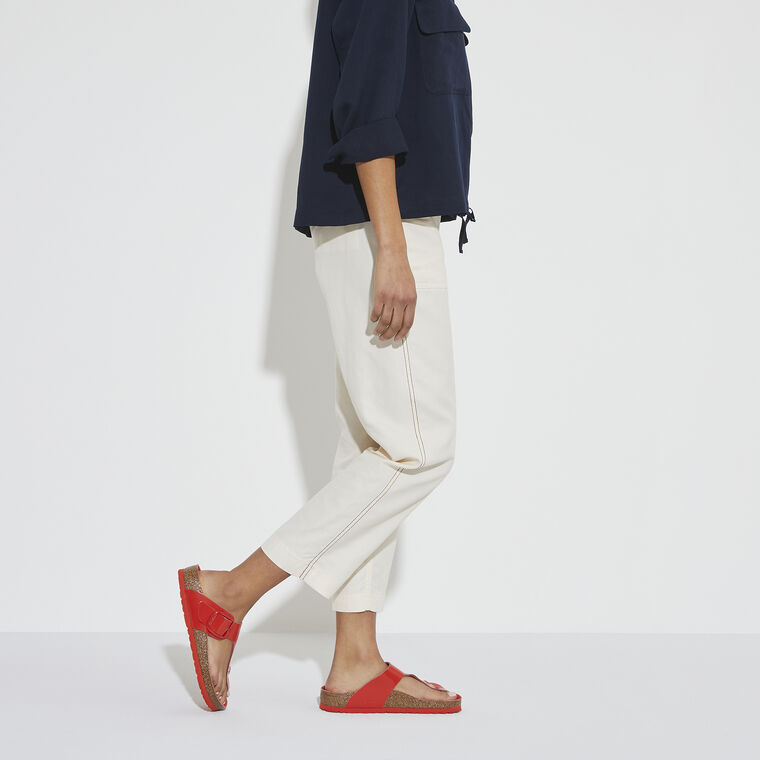 Gizeh Big Buckle Natural Leather Patent