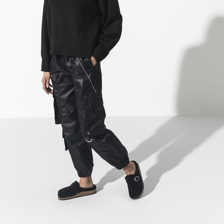Buckley Shearling Suede Leather