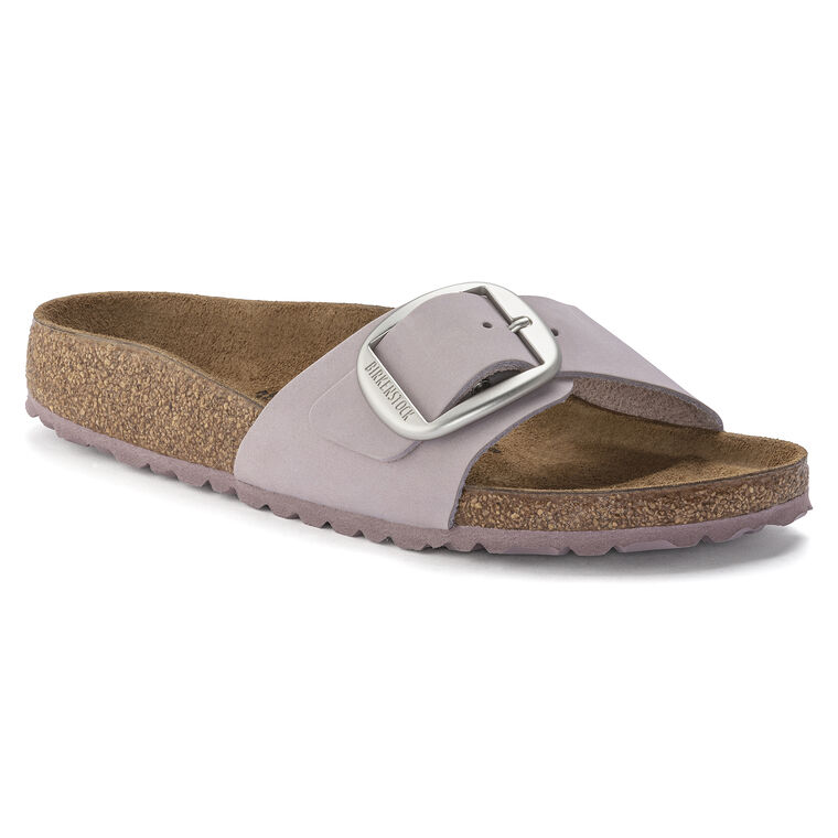 Madrid Big Buckle Nubuck Leather