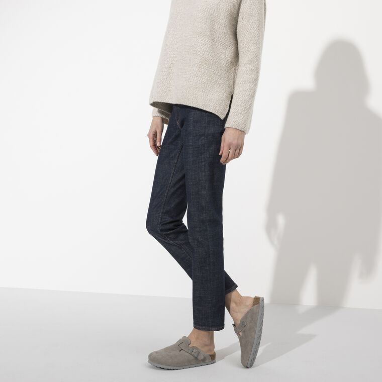 Boston Soft Footbed Suede Leather