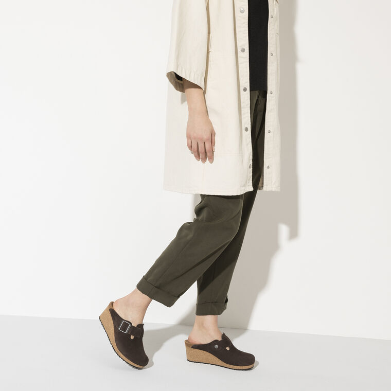 Fanny Suede Leather